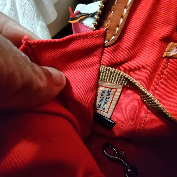 Dooney & Bourke Black and Brown Mini Bag - Picture 9 of 14